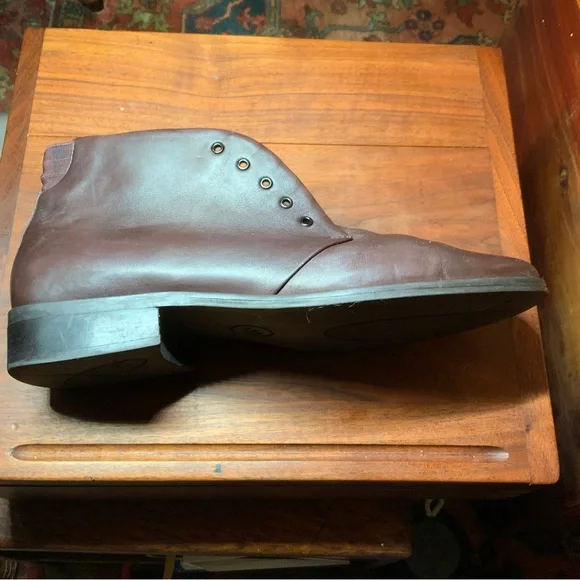 Easy Spirit "Bootalinos" 9B - lace up brown leather ankle boot. Comfy - Picture 9 of 14